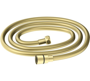 Flexo H 1/2"-H 1/2" 1,70m PVC Brushed PVD Gold Kloe